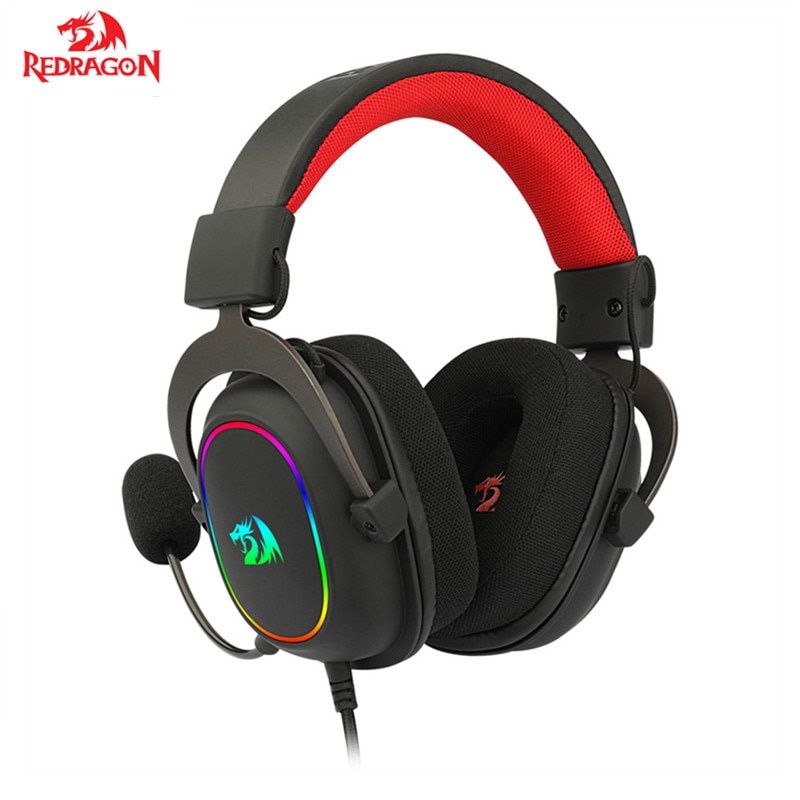 Headset Redragon H510 RGB Zeus X Gamer